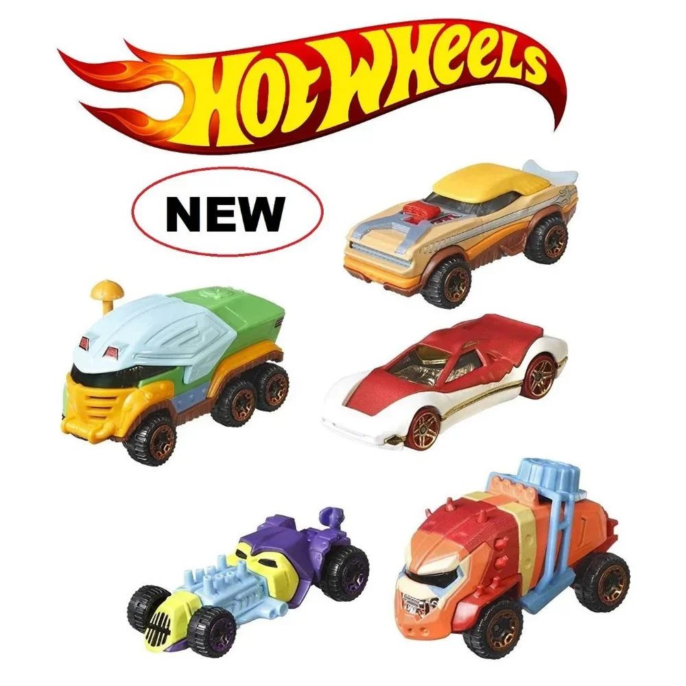NEW Hot Wheels He-Man Masters of the Universe 5-Pack 1:64 Scale Collectible Cars